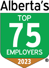 Alberta's Top 75 Employers 2023 logo